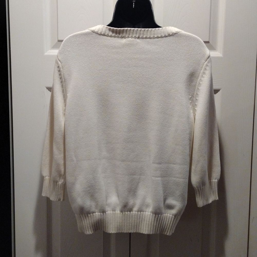 IZOD Knit Sweater LG - Picture 4 of 5